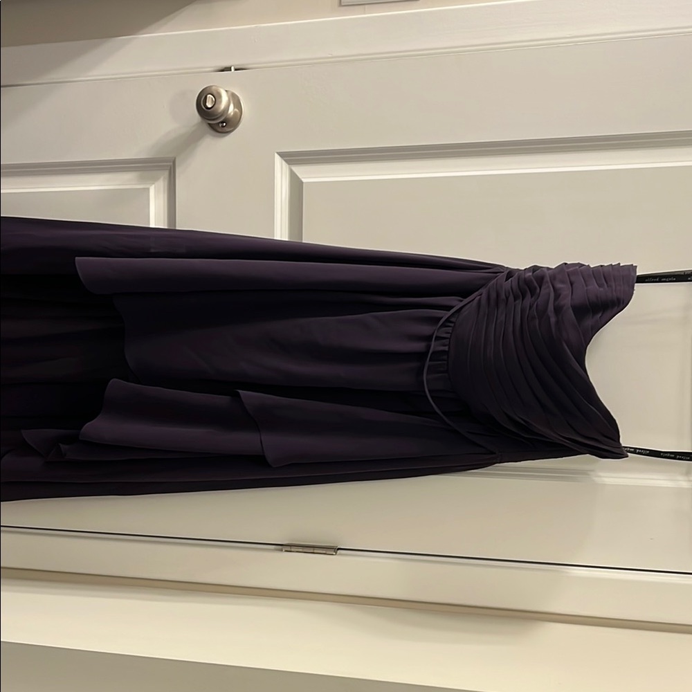 Elegant Purple Evening Dress